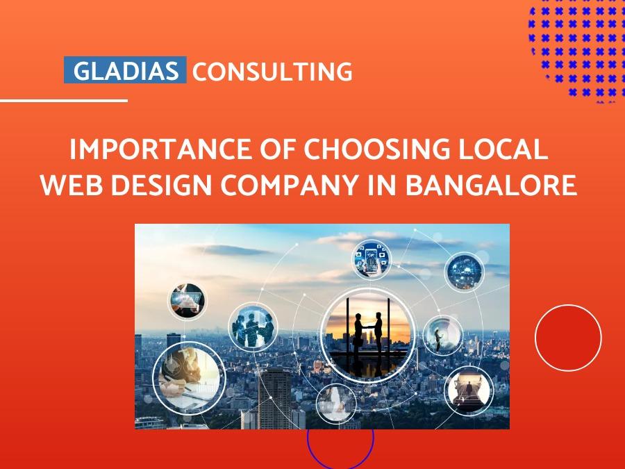 Gladias is Local Web Design Company in Bangalore